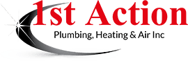 1st action plumbing logo
